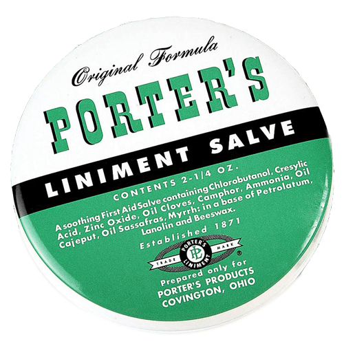 Porter’s Liniment Salve