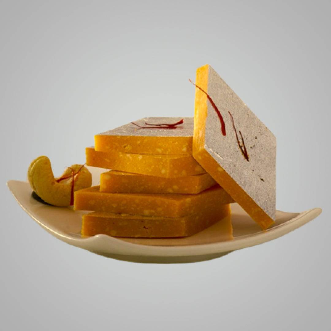 Prakash Namkeen Kesar Kaju Katli - 500 gms