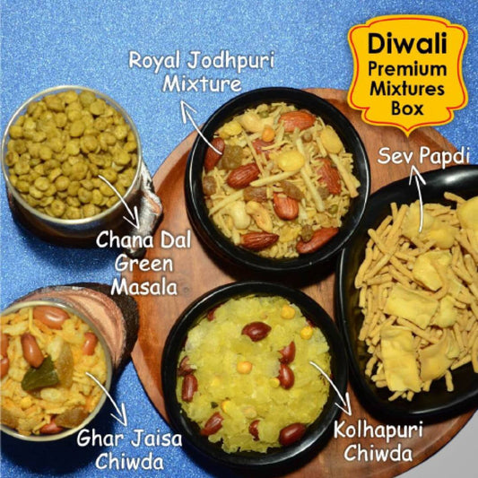 Prakash Namkeen Premium Mixtures Box x 5 - 1250 gms