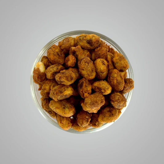 Prakash Namkeen Tasty Peanuts Lalmirch Masala - 250 gms