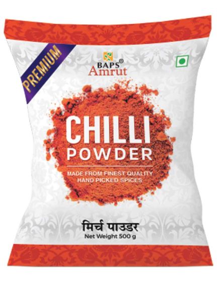 BAPS Amrut Red Chilli Powder (Premium) | 500 gms