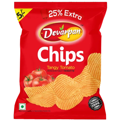 Devarpan Chips Tangy Tomato - 13g