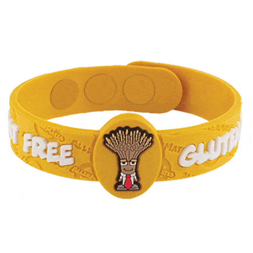AllerMates Wheat Gluten Free Allergy Alert Wristband