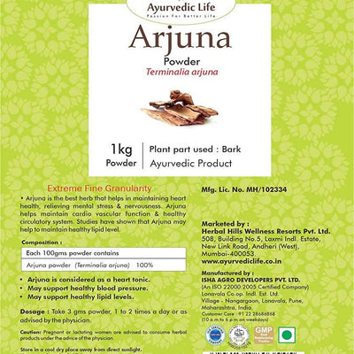 Ayurvedic Life Arjuna Powder