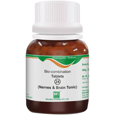 Bio India Homeopathy Bio-combination 24 Tablets