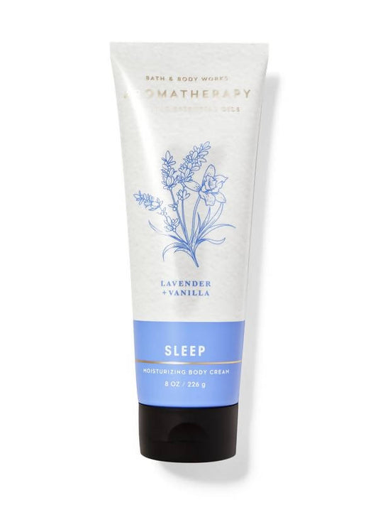 Bath & Body Works Lavender Vanilla Sleep Moisturizing Body Cream