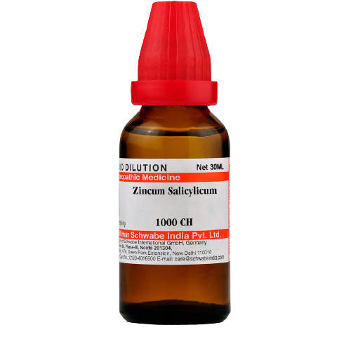 Dr. Willmar Schwabe India Zincum Salicylicum Dilution