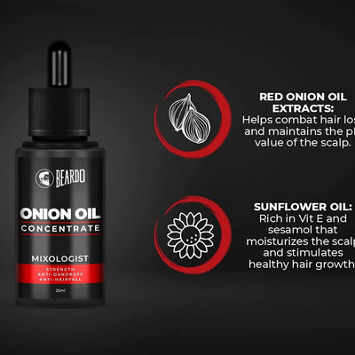 Beardo Onion Oil Concentrate Mixologist