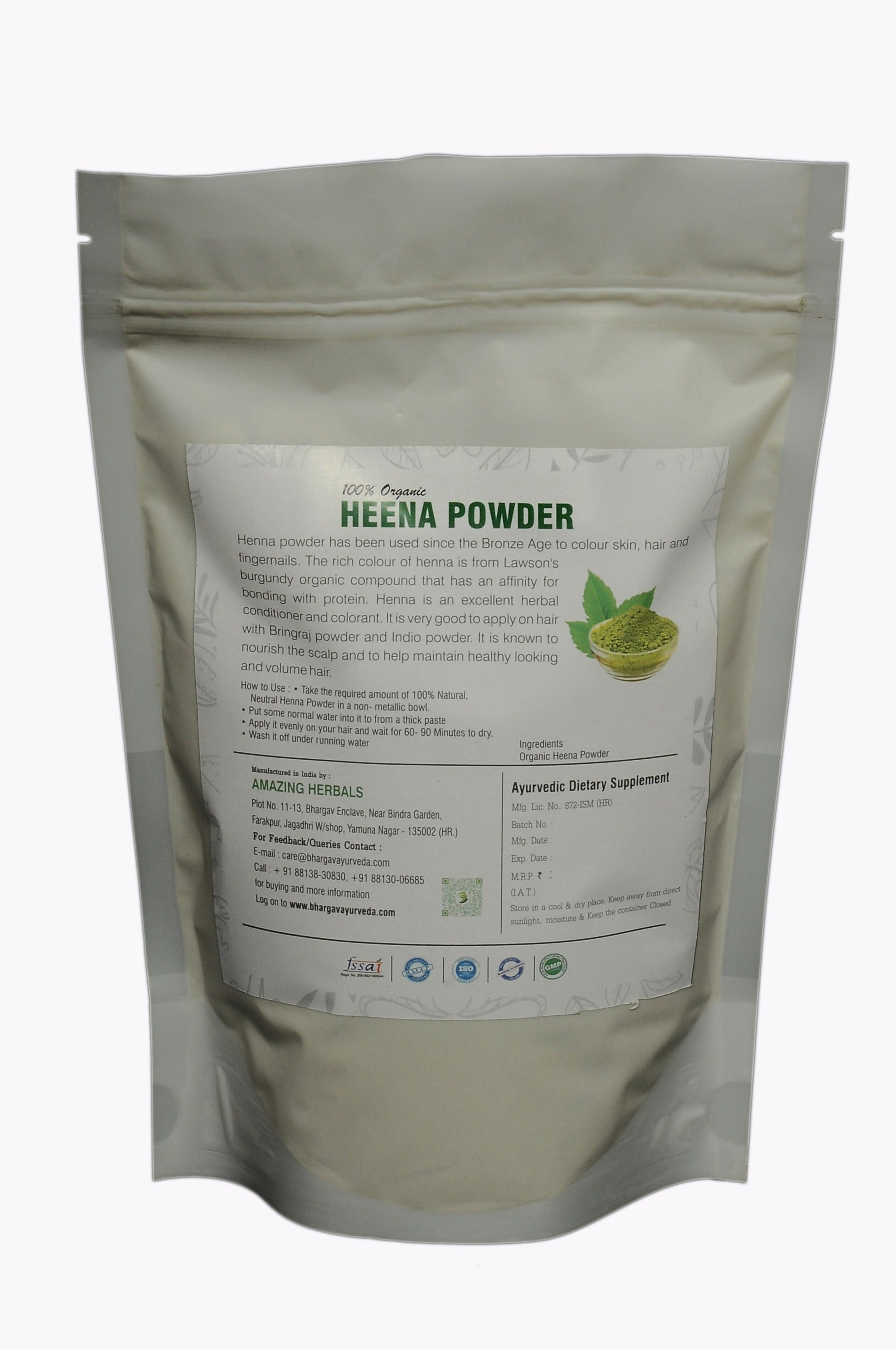 Dr.Bhargav’s Heena Powder