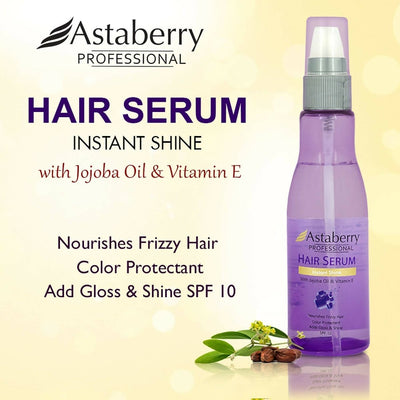 Astaberry Professional Hair Serum with Jojoba Oil & Vitamin E