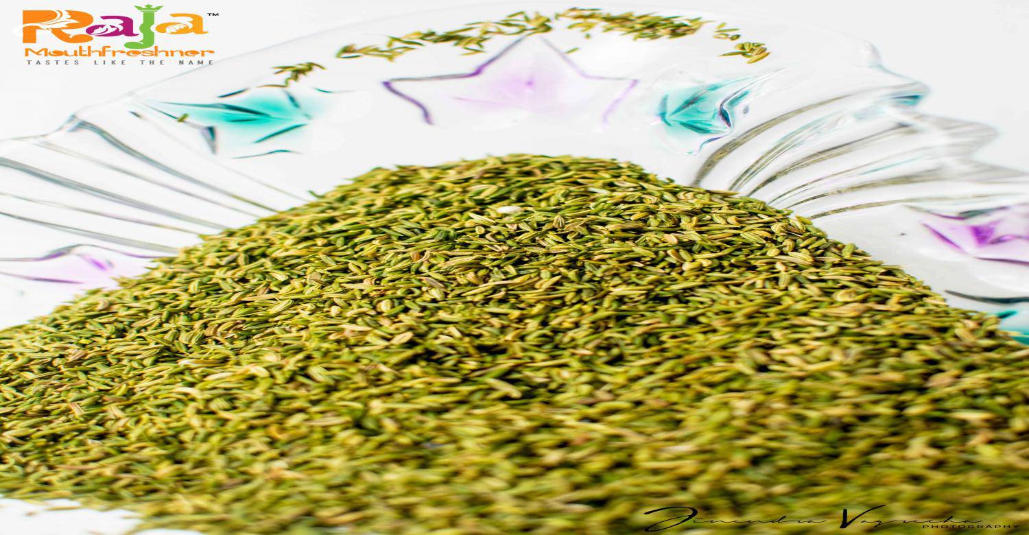Raja Supari Green Sounf (Lakhnavi) - 500 gms