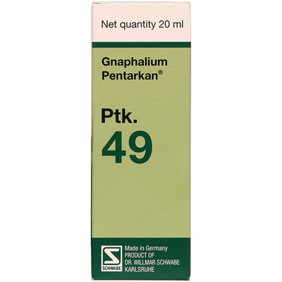 Dr. Willmar Schwabe Germany Gnaphalium Pentarkan Ptk. 49 Drops