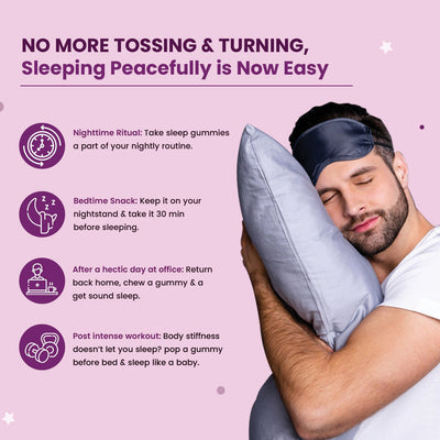 Melatonin Sleep Gummies (Mango Flavour) For Blissful Sleep