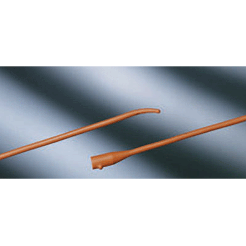 Red Rubber Catheter with Coude Tip