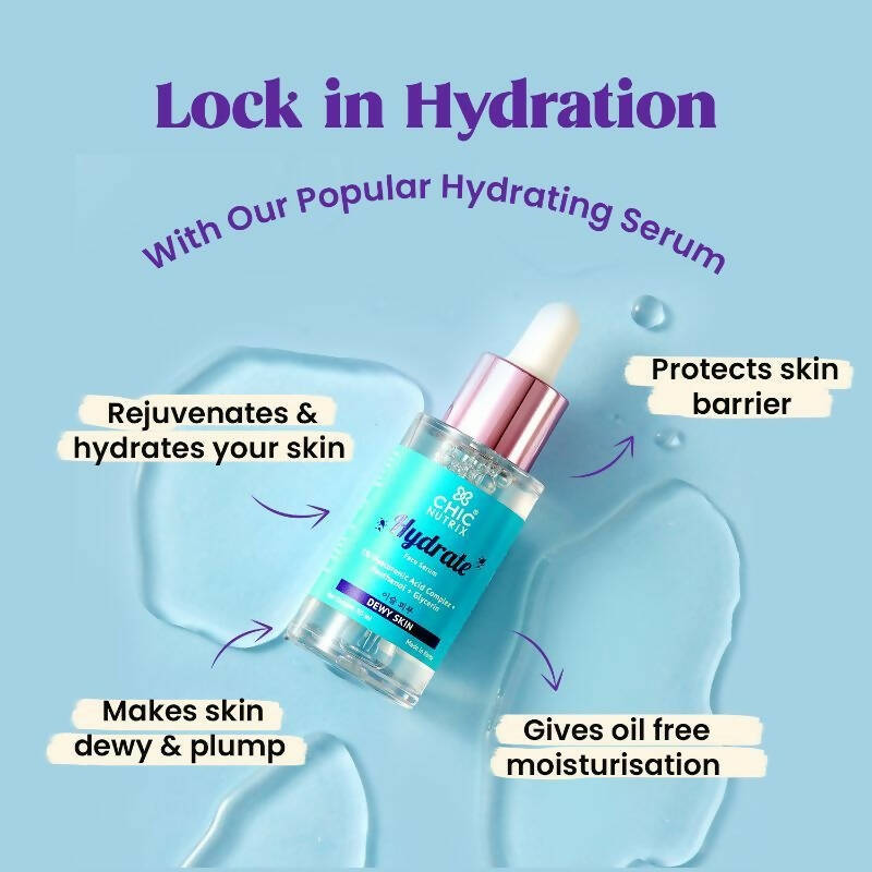 Chicnutrix Korean Hydrate Face Serum – 5% Hyaluronic Acid Complex For ...
