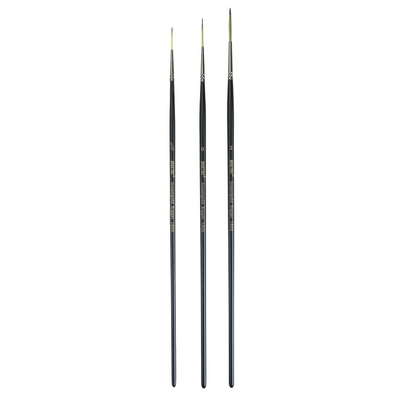 Brustro Artists Greengold Acrylic Brush Rigger Series 1800