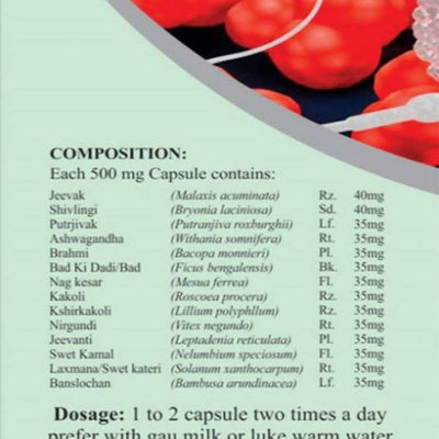 Basic Ayurveda Phal Jivak Capsule