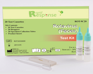 Rotavirus Rapid Test Kit Antigen Cassettes 20/Box
