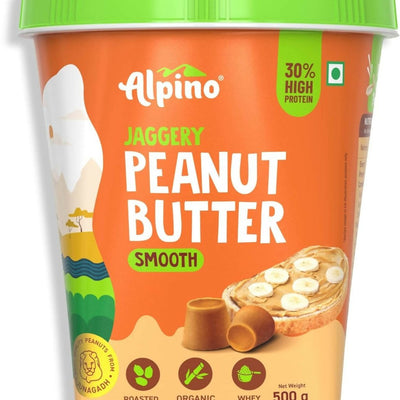 Alpino High Protein Jaggery Peanut Butter Smooth