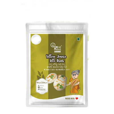 Eat Millet Yellow Jowar Idli Rava