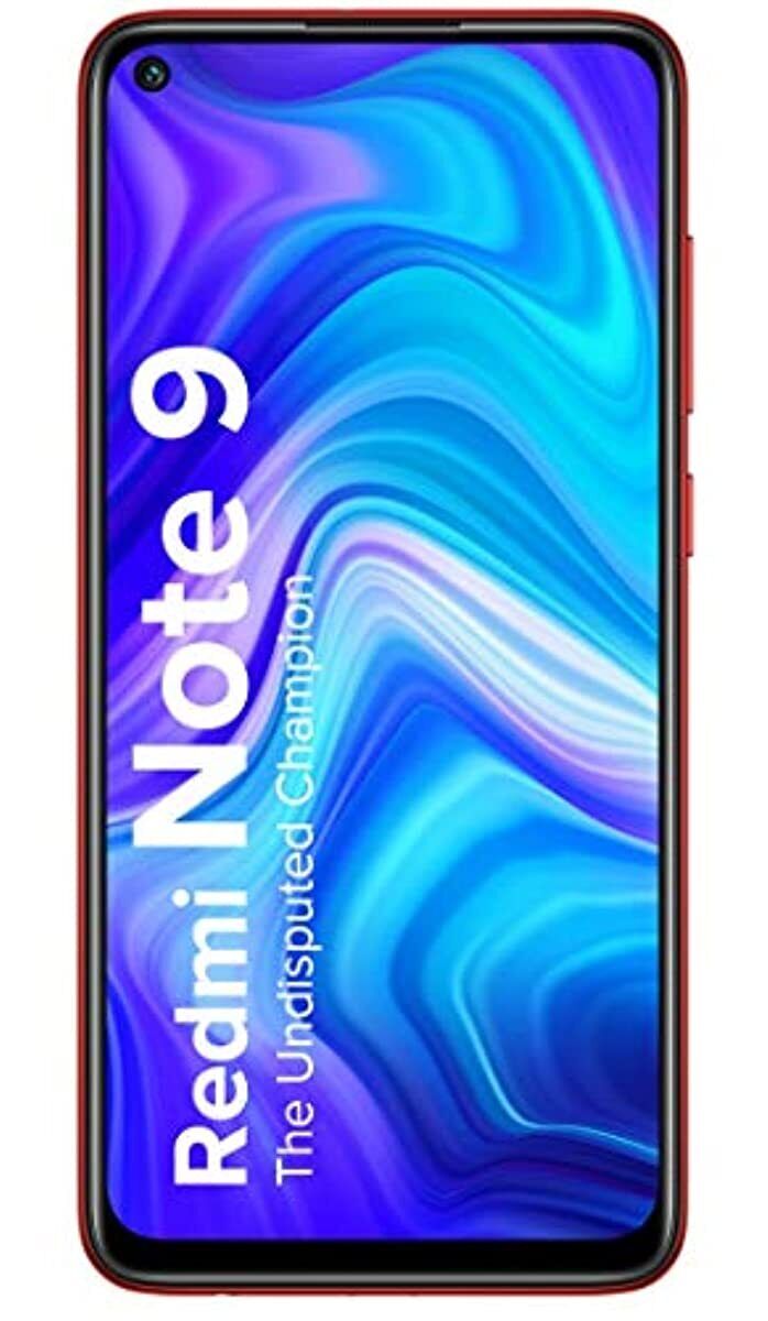 Redmi Note 9 (Arctic White, 4GB RAM, 64GB Storage) - 48MP Quad Camera & Full HD+ Display