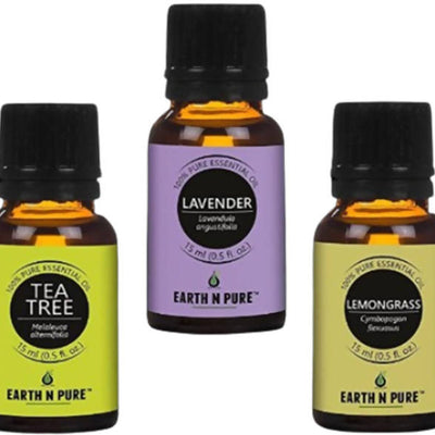Earth N Pure Essential Oils (Tea Tree, Lavender & Lemongrass)