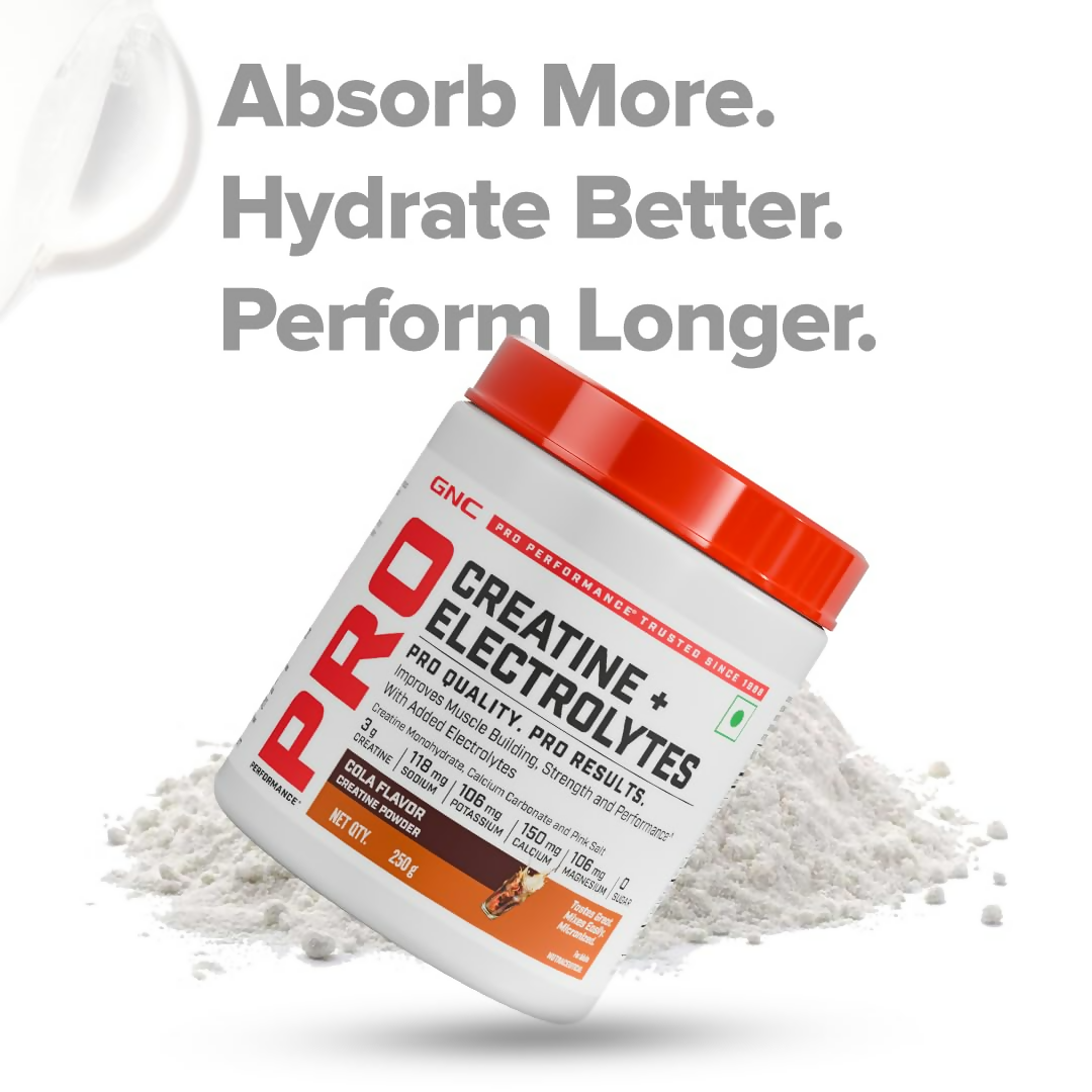 GNC Creatine+ Electrolytesh Cola