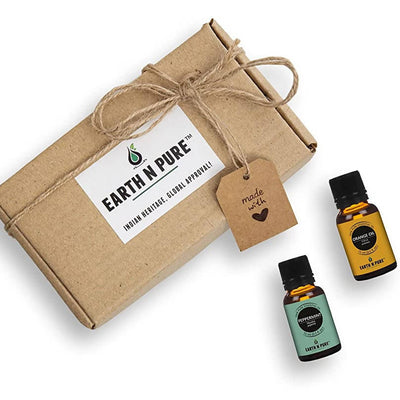 Earth N Pure Orange & Peppermint Essential Oils