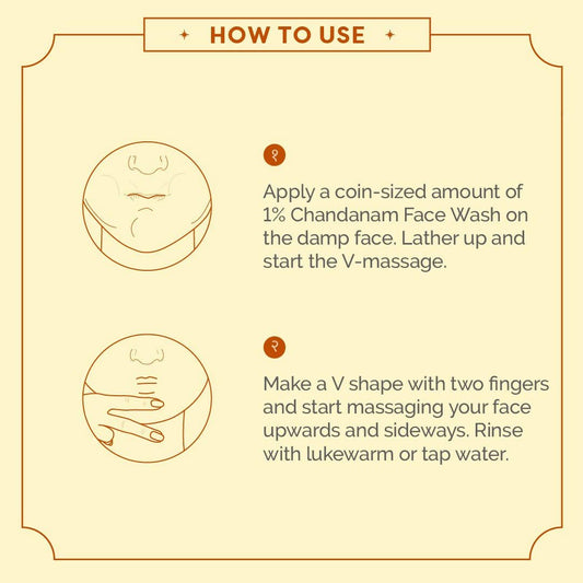 Ayuga 1% Chandanam Face Wash