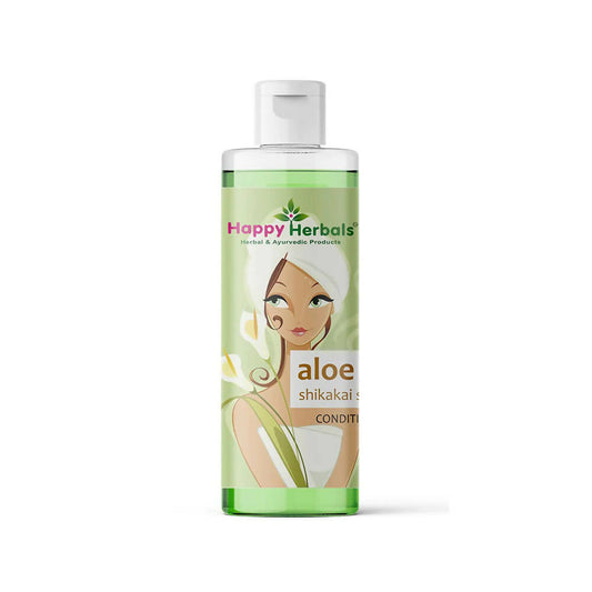 Happy Herbals Aloevera Shikakai Shampoo
