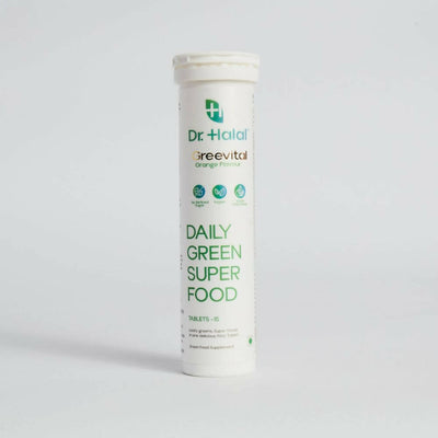 Dr. Halal Greevital Orange Flavor Tablets