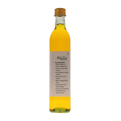 Farm Naturelle 100% Pure Cold Pressed Flax Seed Oil