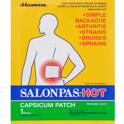 Salonpas Pain Relieving Hot Patches