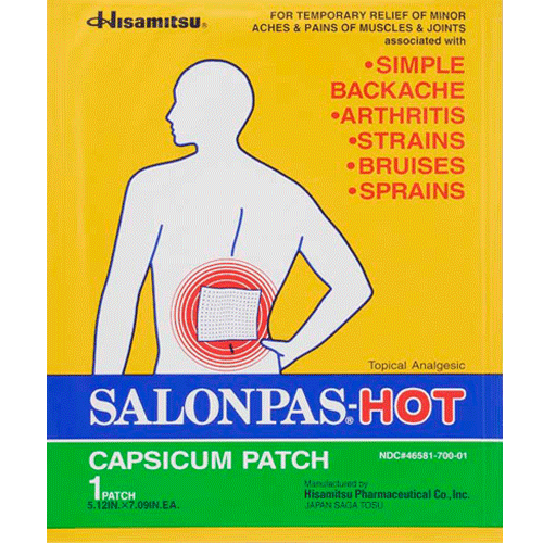 Salonpas Pain Relieving Hot Patches