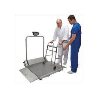 Digital Fold-Up Wheelchair Dual Ramp Scale