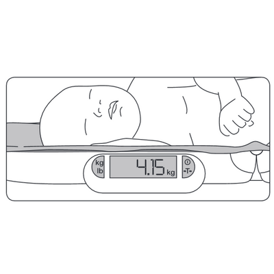 Digital Portable Pediatric Baby Tray Scale