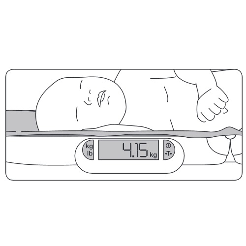 Digital Portable Pediatric Baby Tray Scale