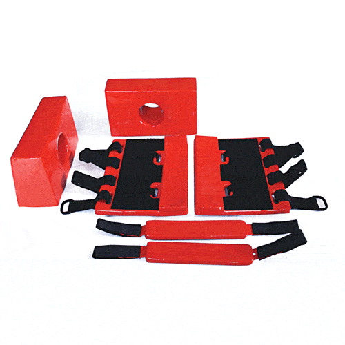 Kemp Scoop Stretcher Head Immobilizer, 2 piece