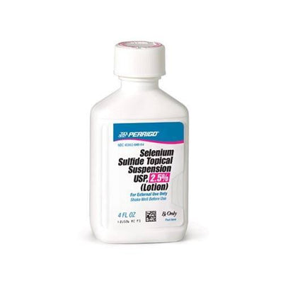Selenium Sulfide Lotion 2.5% Topical Suspension 4 oz