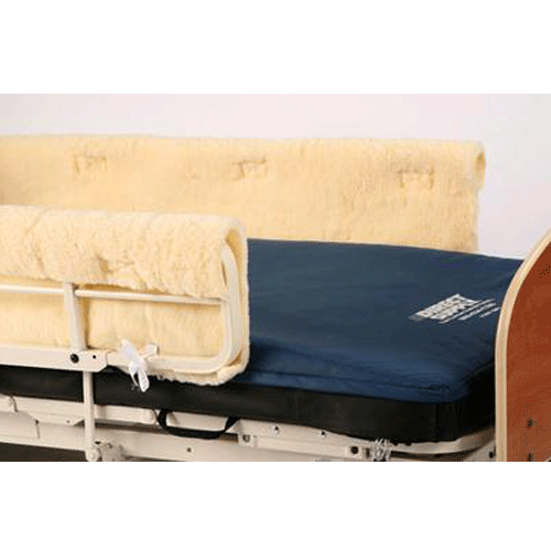 Protective Sheepskin Protective Bedrail Pads, Pair