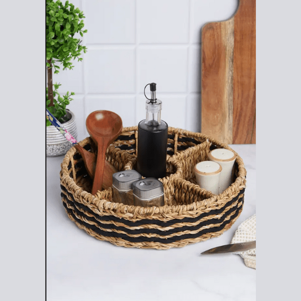 Artisanal Round Basket