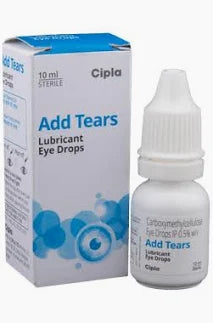 Cipla Add Tears Lubricant Eye Drop - 10ml