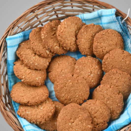 Oats Jaggery Cookies by Shyam Sundar Foods - 400 gms