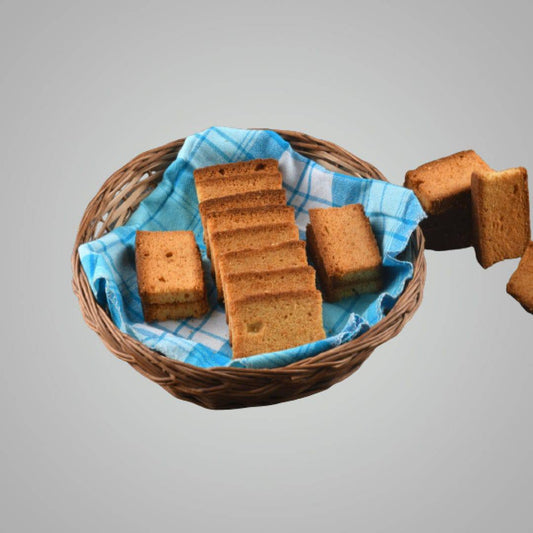 Pure Veg Cake Rusk by Shyam Sundar Foods - 400 gms