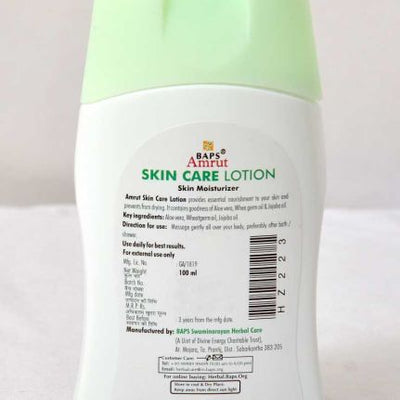 BAPS Amrut Skin Care Body Lotion | 100 Ml
