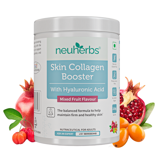 Skin Collagen Booster with Hyaluronic Acid for Skin Glow