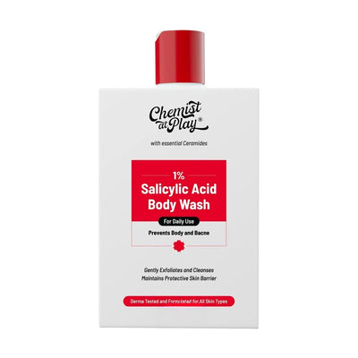Chemist At Play Acne Control Body Wash for Body Acne, Bumpy Skin & Deep Cleanses Skin