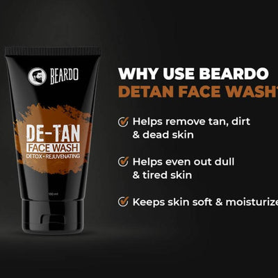 Beardo De-Tan Face Wash Coffee Detox
