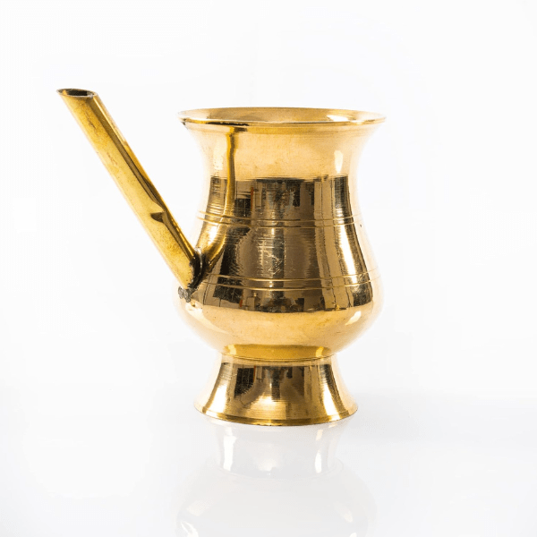 Brass Kalash with Spout | Pure Pital Lota