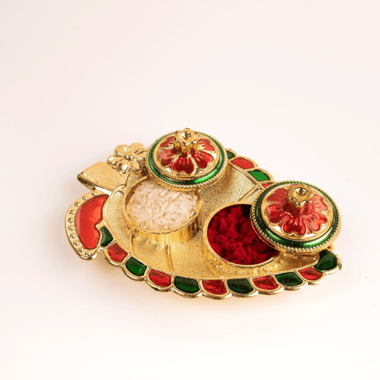 Kanku Roli Chawal Platter | Set Of 5